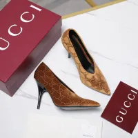 $125.00 USD Gucci High-Heeled Shoes For Women #1442382