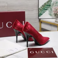 $125.00 USD Gucci High-Heeled Shoes For Women #1442383