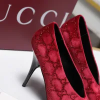 $125.00 USD Gucci High-Heeled Shoes For Women #1442383