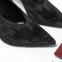 $125.00 USD Gucci High-Heeled Shoes For Women #1442384