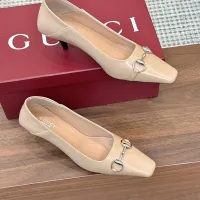 $98.00 USD Gucci High-Heeled Shoes For Women #1442410