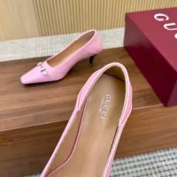 $98.00 USD Gucci High-Heeled Shoes For Women #1442411