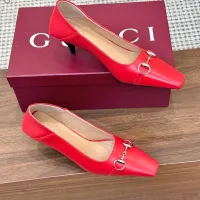 $98.00 USD Gucci High-Heeled Shoes For Women #1442412