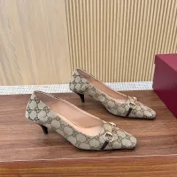 $98.00 USD Gucci High-Heeled Shoes For Women #1442414
