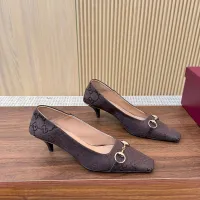 $98.00 USD Gucci High-Heeled Shoes For Women #1442415