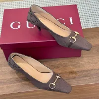 $98.00 USD Gucci High-Heeled Shoes For Women #1442415