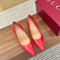 $98.00 USD Gucci High-Heeled Shoes For Women #1442427