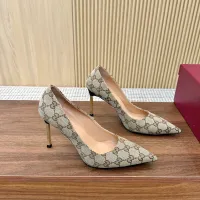 $98.00 USD Gucci High-Heeled Shoes For Women #1442429