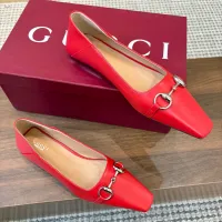 $98.00 USD Gucci Flat Shoes For Women #1442439
