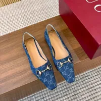 $98.00 USD Gucci Flat Shoes For Women #1442442