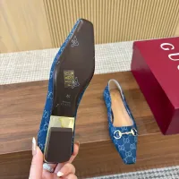 $98.00 USD Gucci Flat Shoes For Women #1442442
