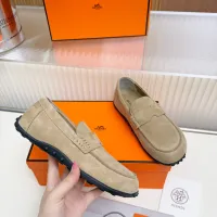 $85.00 USD Hermes Leather Shoes For Women #1442497