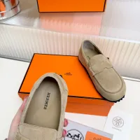 $85.00 USD Hermes Leather Shoes For Women #1442497