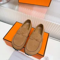 $85.00 USD Hermes Leather Shoes For Women #1442498