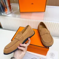 $85.00 USD Hermes Leather Shoes For Women #1442498