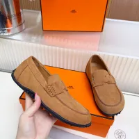 $85.00 USD Hermes Leather Shoes For Women #1442498