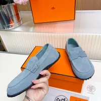 $85.00 USD Hermes Leather Shoes For Women #1442503