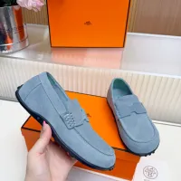 $85.00 USD Hermes Leather Shoes For Women #1442503