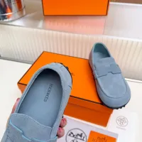 $85.00 USD Hermes Leather Shoes For Women #1442503