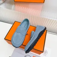 $85.00 USD Hermes Leather Shoes For Women #1442503