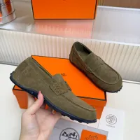 $85.00 USD Hermes Leather Shoes For Women #1442504