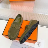 $85.00 USD Hermes Leather Shoes For Women #1442504