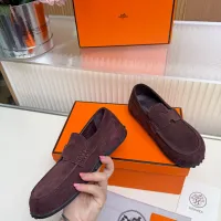 $85.00 USD Hermes Leather Shoes For Women #1442505