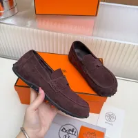 $85.00 USD Hermes Leather Shoes For Women #1442505