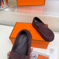 $85.00 USD Hermes Leather Shoes For Women #1442505