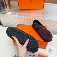 $85.00 USD Hermes Leather Shoes For Women #1442505