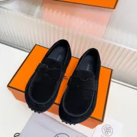 $85.00 USD Hermes Leather Shoes For Women #1442506