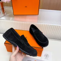 $85.00 USD Hermes Leather Shoes For Women #1442506