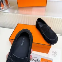 $85.00 USD Hermes Leather Shoes For Women #1442506
