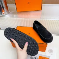 $85.00 USD Hermes Leather Shoes For Women #1442506