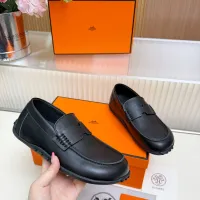 $85.00 USD Hermes Leather Shoes For Women #1442507