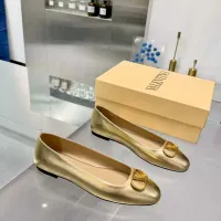 $105.00 USD Valentino Flat Shoes For Women #1442519