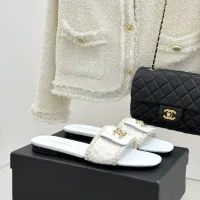 $98.00 USD Chanel Slippers For Women #1442577
