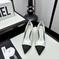 $102.00 USD Chanel High-Heeled Shoes For Women #1442601