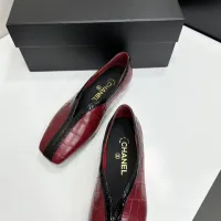 $108.00 USD Chanel Flat Shoes For Women #1442620