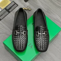 $80.00 USD Bottega Veneta BV Leather Shoes For Men #1443023