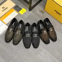 $122.00 USD Fendi Leather Shoes For Men #1443074