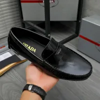 $80.00 USD Prada Leather Shoes For Men #1443291