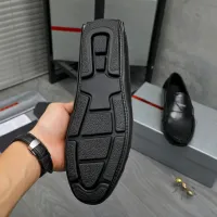 $80.00 USD Prada Leather Shoes For Men #1443291