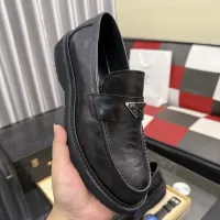 $115.00 USD Prada Leather Shoes For Men #1443339