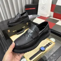 $115.00 USD Prada Leather Shoes For Men #1443339