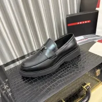 $115.00 USD Prada Leather Shoes For Men #1443340