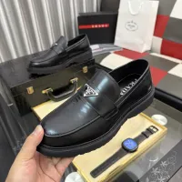 $115.00 USD Prada Leather Shoes For Men #1443340