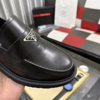$115.00 USD Prada Leather Shoes For Men #1443340