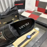 $115.00 USD Prada Leather Shoes For Men #1443340