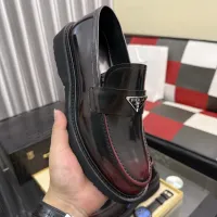 $115.00 USD Prada Leather Shoes For Men #1443341